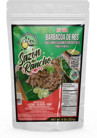 Barbacoa, shredded beef